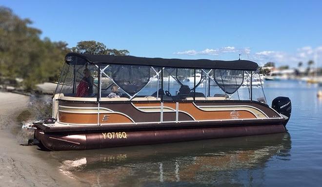 Runaway Bay Pontoon Boats – World Premiere © Gold Coast International Marine Expo